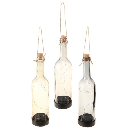 kohteita Aurinkovalot ulkokäyttöön aurinko-LED-pullot Ø7,5cm K31cm 3kpl