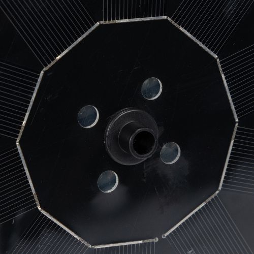 kohteita Aurinkopumppu puutarhalammikoille, kelluva koristeellinen vesiaihe LED-valolla, 16 cm