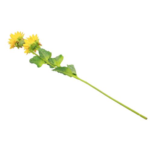 Floristik24 Keinotekoiset kasvit tekoauringonkukat tekokukat koriste keltainen 64cm
