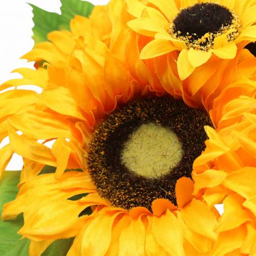 kohteita Koristeellinen kukkakimppu auringonkukkakimppu keltainen 30cm