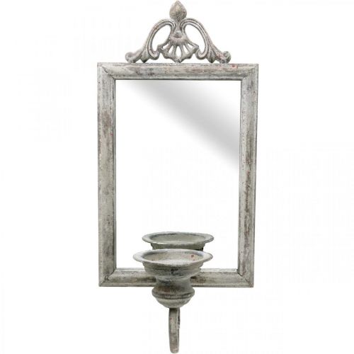 kohteita Antiikkipeili ja kynttilänjalka shabby chic H50cm