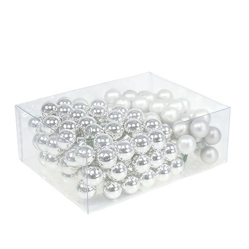 kohteita Peilimarjat 25mm hopeaseos 140 kpl