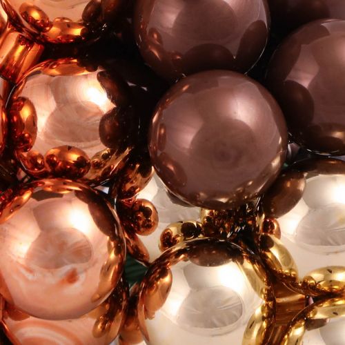 kohteita Peili Marjat Lasilanka Kulta Ruskea Aprikoosi Ø20mm 140 kpl