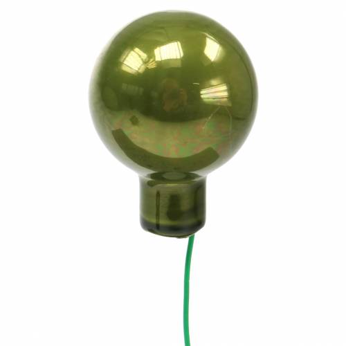 Floristik24 Joulukoristeita peili marjat vihreä Ø2,5cm 140p