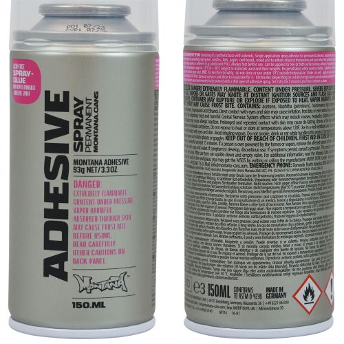 Spray glue askarteluliima Montana liima ruiskutukseen 150ml