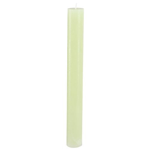kohteita Puikkokynttilät limenvihreät yksiväriset kynttilät 34x300mm 4 kpl