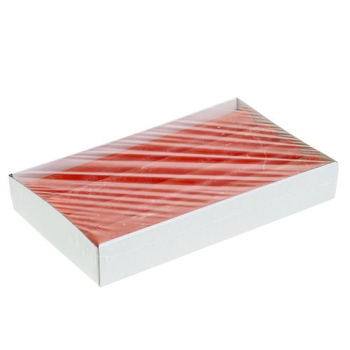 kohteita Kartio kynttilät yksivärinen oranssi 34mm x 240mm 4 kpl