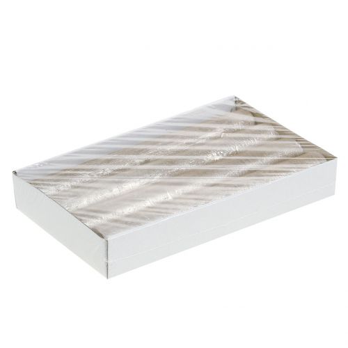 Floristik24 Kartiokynttilät yksivärinen samppanja 34mm x 300mm 4 kpl
