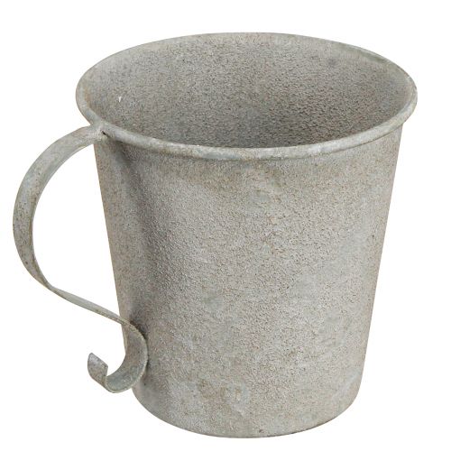 kohteita Kapeneva kynttilänjalka vintage kuppi koriste harmaa Ø11cm K11cm