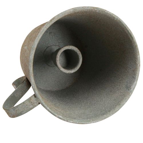 kohteita Kapeneva kynttilänjalka vintage kuppi koriste harmaa Ø11cm K11cm