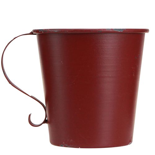 kohteita Kapeneva kynttilänjalka vintage kuppi koristeellinen viininpunainen Ø11cm K11cm