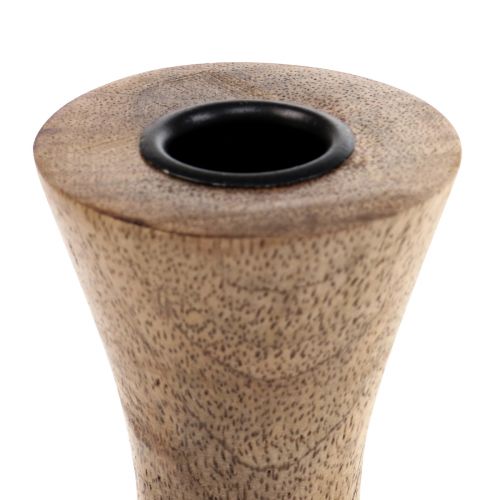 kohteita Puinen kynttilänjalka luonnollinen Ø6cm H20cm