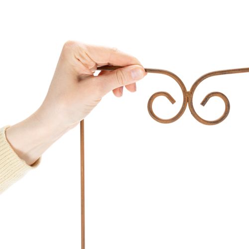 kohteita Säleikkö, kiipeilyapu, kaareva koriste-elementti kukkapenkkeihin ja ruukkuihin, 75 cm