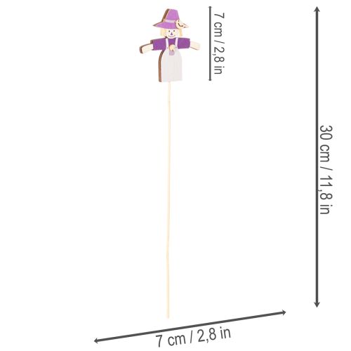 Puisia Variksenpelätin Koristeita, Eri Värit, 30 cm, 12 Kappaletta | Floristik24.fi