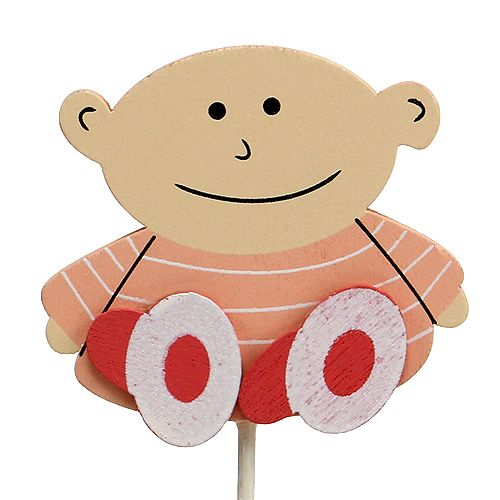 kohteita Pistoke Baby 5cm L25cm Pinkki 20 kpl