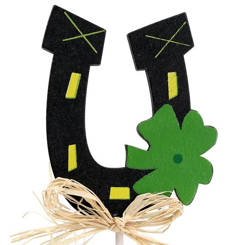 Floristik24 Pistoke onnensymbolilla 6,5-8 cm 12 kpl