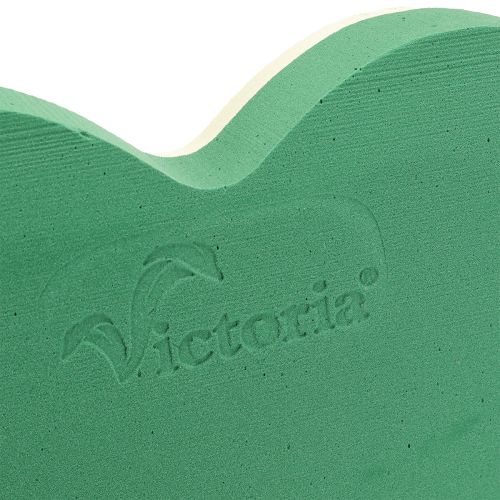 kohteita Kukkakuvioinen vaahtomuovi sydän 38×36,5 cm märkä kukkakuvioinen vaahtomuovi vihreä 2 kpl