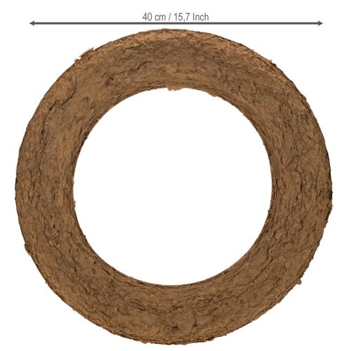 Kukkakoristerengas OASIS® Renewal® Floral Foam Biolit® 40 cm 2 kpl | Floristik24.fi