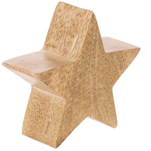 Koristeellinen Tähtihahmo, Pöytäkoriste, 10 cm, 3 kpl | Floristik24.fi