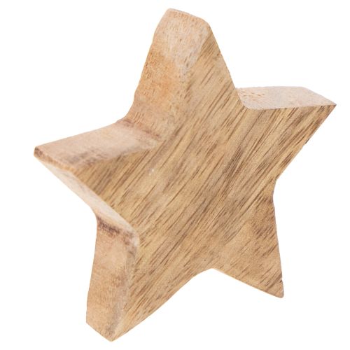 Koristeellinen kiiltävä tähti pöytäkoristeeseen, 5 cm, 9 kpl | Floristik24.fi
