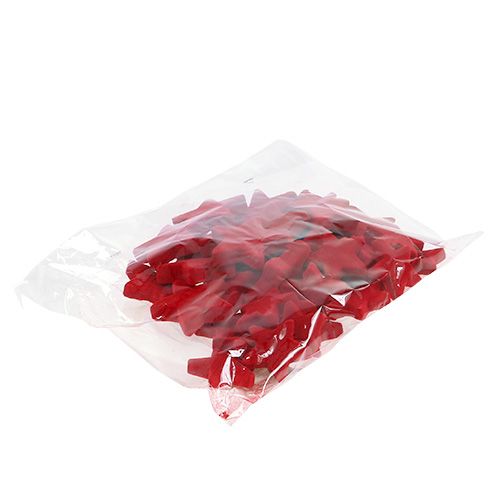 Floristik24 Tähtisekoitus punainen parveni 4-5 cm 40kpl