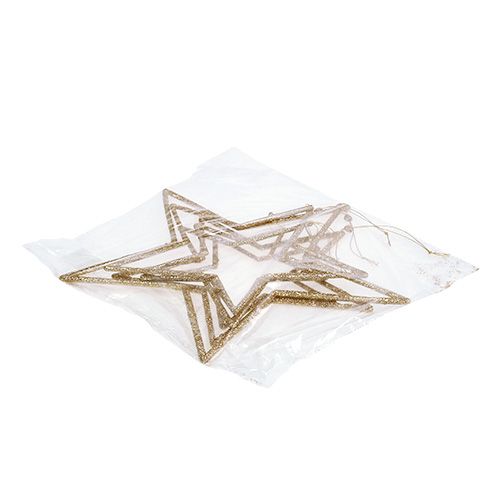 Floristik24 Tähtisarja kulta ripustamiseen, kiille 17-32cm