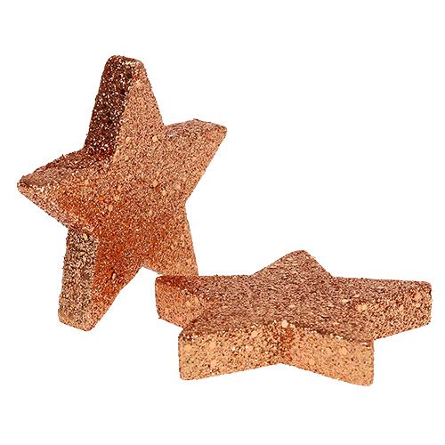 Tähdet kupari 6,5 cm, kiille 36kpl