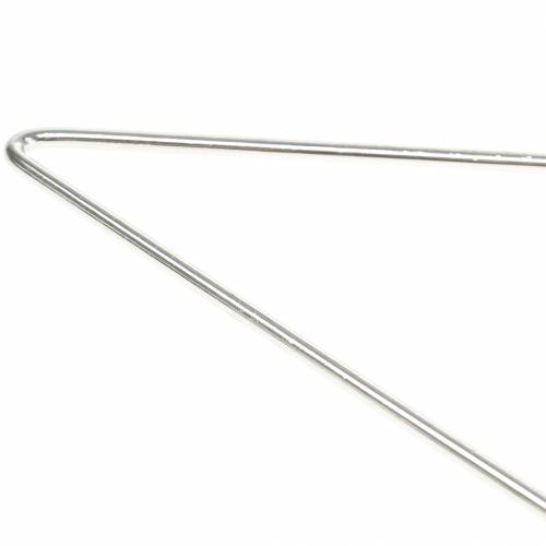 Floristik24 Deco-tähti hopeametalli Ø50cm 4kpl