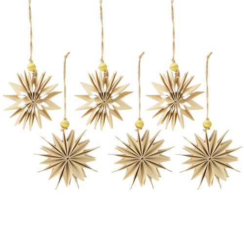 kohteita Paperitähtiä ja juuttilankaa juhlakoristeeseen