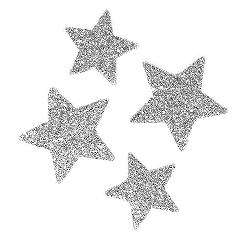 Tähdet hopean levittämiseen. 4-5cm 40kpl