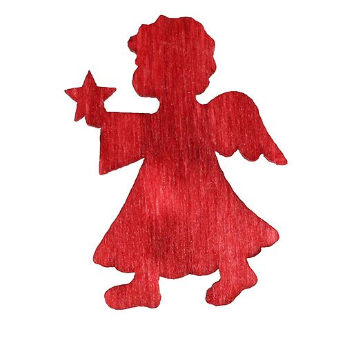 Floristik24 Jouluscatter lajitelma puna-valkoinen 4cm 72 kpl