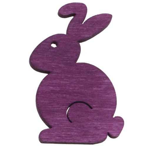 kohteita Scatter-koriste Pääsiäispuiset istuvat värilliset 2,5cm x 4cm 72 kpl