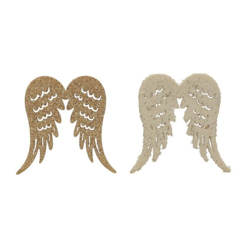 kohteita Sprinkles Joulupuiset enkelin siivet glitter 3×4cm 72s