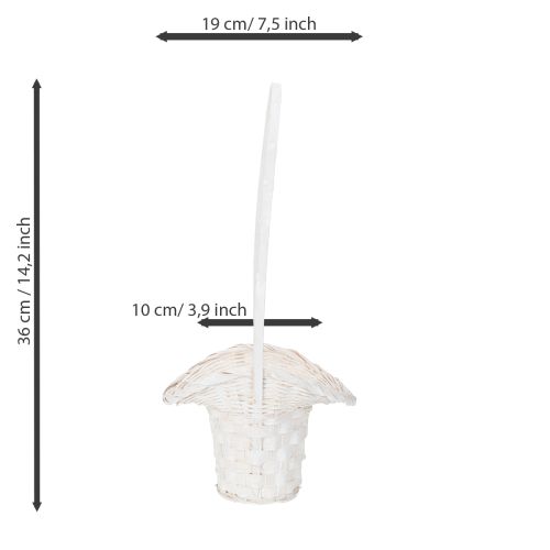 kohteita Kukka- ja terälehtikori, 36 cm, 3 kpl
