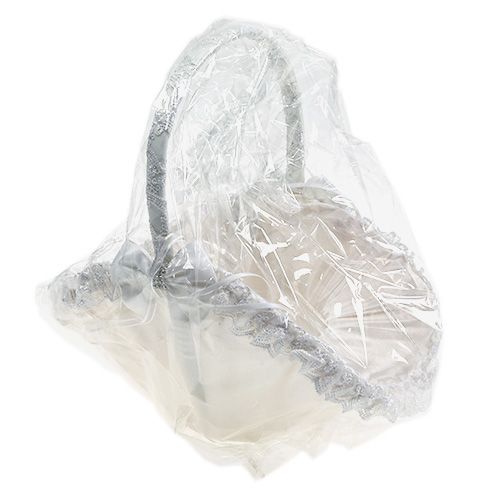 Floristik24 Hiekkakorihäät kori valkoinen 27cm