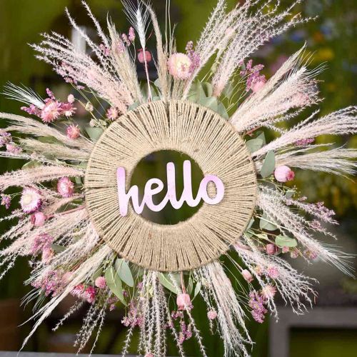 Floristik24 Strawflower Pink kuivattu Helichrysum kuivattu kukkakimppu 45cm 45g