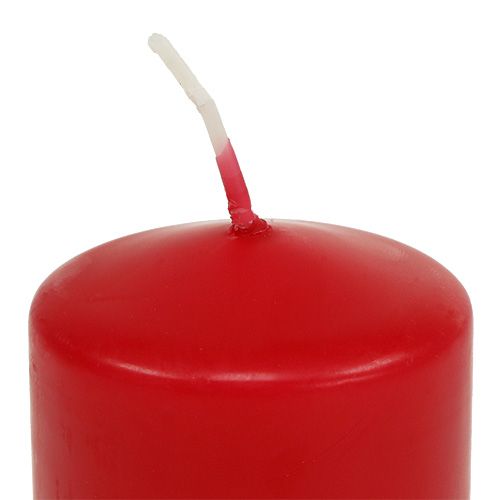 kohteita Pilarikynttilät punaiset Adventtikynttilät pienet kynttilät 60/40mm 24kpl