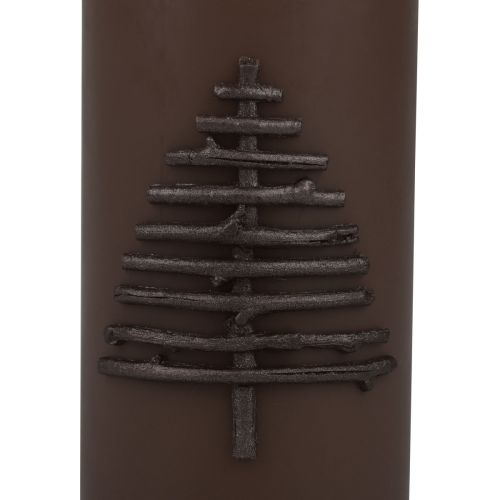 kohteita Joulukynttilä kynttilä Joulun tummanruskea 150/70mm