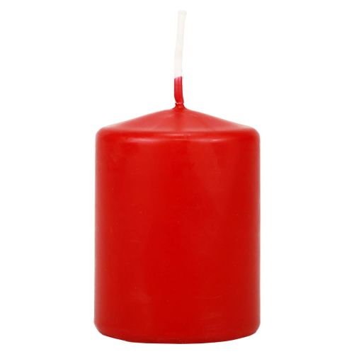 Pilarikynttilät punaiset Adventtikynttilät kynttilät punaiset 70/50mm 24kpl