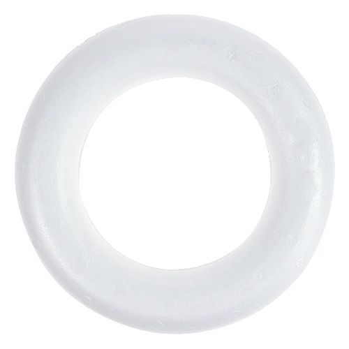Styroksirengas keskikokoinen Ø20cm 2kpl