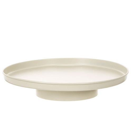 Koristeellinen tarjotin 30 cm metallinen lautanen kasvien koristeluun