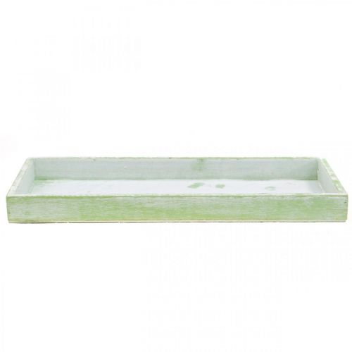 Floristik24 Koristeellinen tarjotin, istutin, lasinalusta, pöydän koriste L32cm