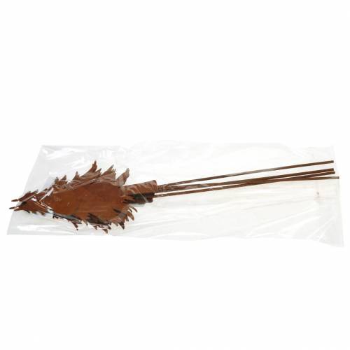 Floristik24 Puutarhapiippu kuusen patinametalli H46cm 4kpl