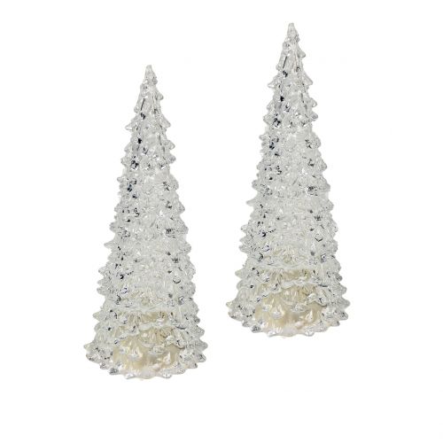 Joulukuusi akryyli LED-valolla 17cm Ø6cm | Floristik24.fi