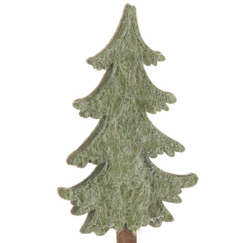 Koristeellinen joulukuusi varressa ruukkuihin ja korkeisiin asetelmiin, 45 cm, 6 kpl | Floristik24.fi