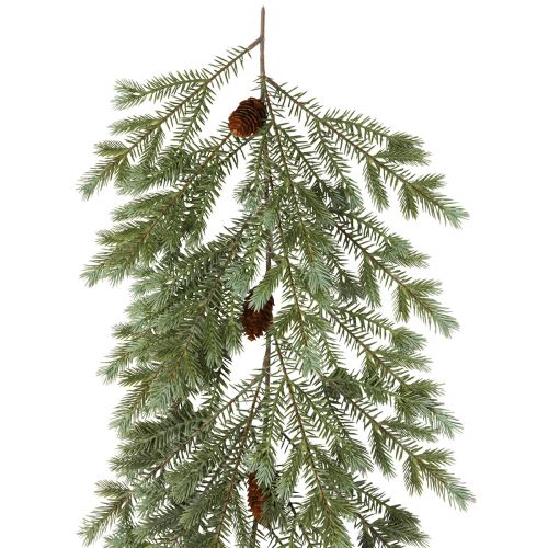 kohteita Kuusiseppele Jouluseppele vihreä käpyillä 180cm
