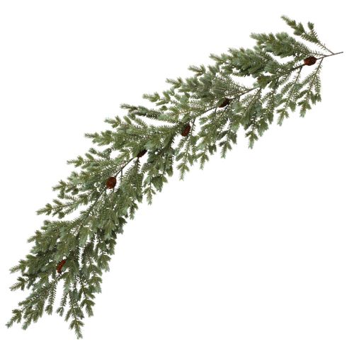 kohteita Kuusiseppele Jouluseppele vihreä käpyillä 180cm