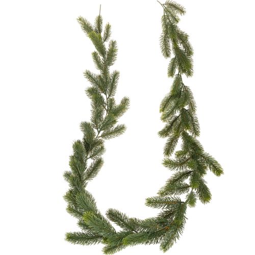 Keinotekoinen vihreä kuusen seppele juhlakoristeeseen, 200 cm ostaa | Floristik24.fi