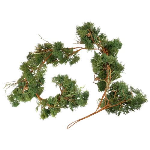 kohteita Kuusiseppele Jouluseppele tekokasveja vihreä 160cm