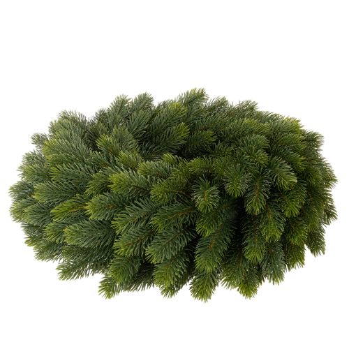 Keinotekoinen kuusenoksaseppele, vihreä, pyöreä, 50 cm | Floristik24.fi